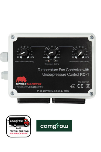 Rhino 1 fan controller - ac, rc-1