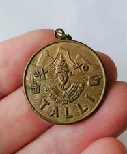 Vintage Talli Medallion Tibetan Good Luck Charm