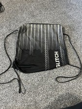 Retro Adidas Glitch Football Boot Drawstring Bag Black Boot Trainer Bag