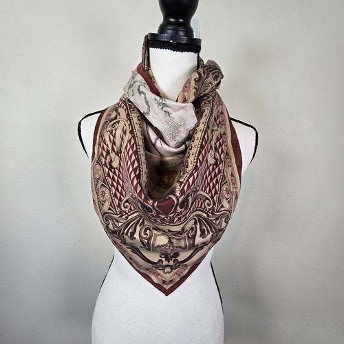 Vintage ellen tracy silk scarf - vintage,