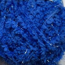 Job lot knitting yarn wool 3x Ball ROYLE Fancy Fluffy Shimmering Chenille KL483