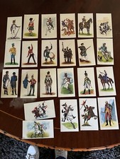 Vintage Cigar Cards Series 24,napoleonic Uniforms 1-24,set