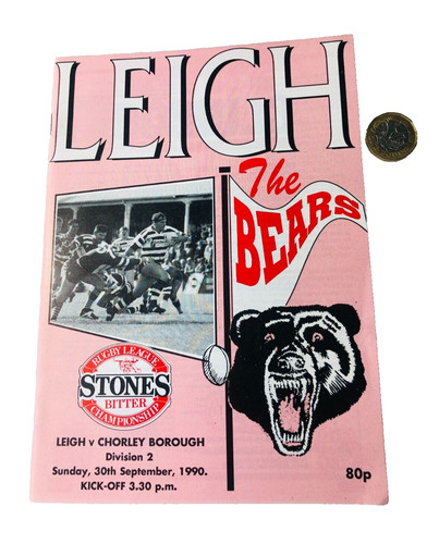 Rugby programme leigh - leigh, vs