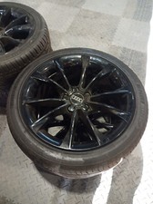 GENUINE Audi Alloys 18" 245/40/18 with tyres Perfect condition 