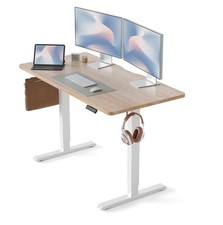 FEZIBO Electric Height Adjustable Standing Desk with digital display