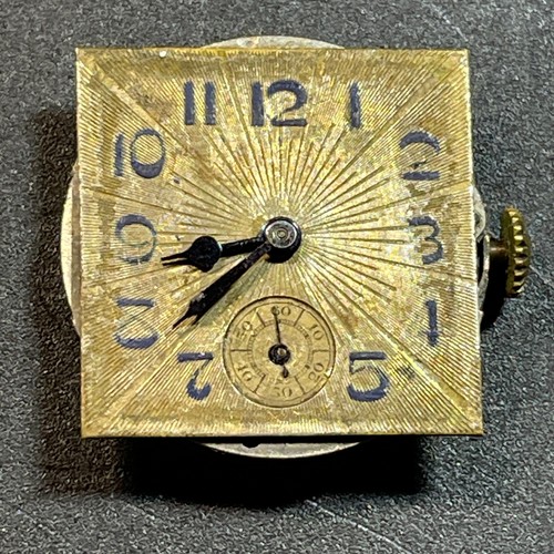 Watch movement square - movement, duel