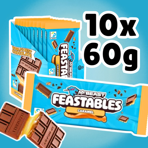 Beast feastables caramel - mr,