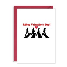 Funny beatles valentines card - beatles,