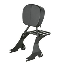 Detachable Black Sissy Bar