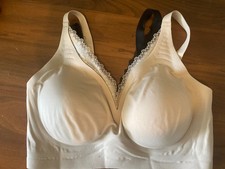 Rhonda Shear 2 Pack Infinity Edge Gel Bra With Lace Size 3XL Black/Nude QVC