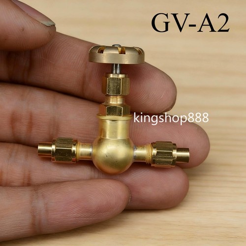 Live steam brass globe - brass,