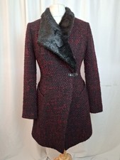 Ossie Clark Tweed Coat Faux