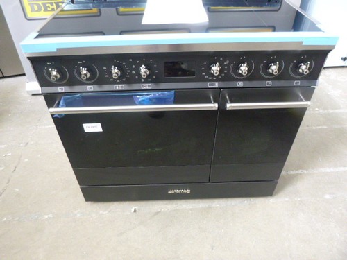 Smeg range cooker black - range,