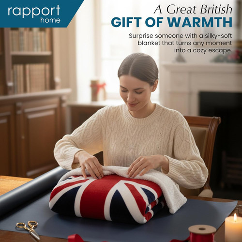 Union jack fleece blanket - fleece,