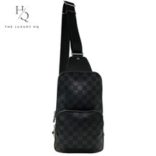 Pre-Owned Authentic LOUIS VUITTON Avenue Sling Damier Crossbody Bag [LHQ246]