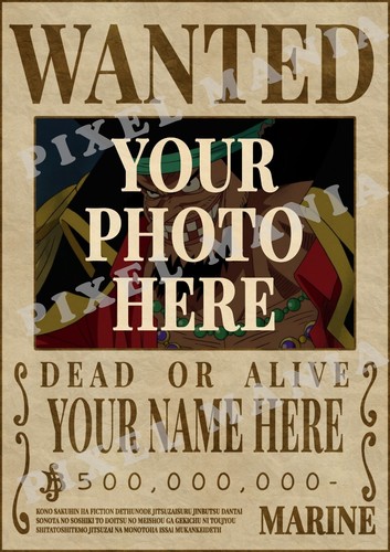 One piece wanted custom poster - wanted,