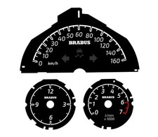 Speedometer Disc 160mph Smart