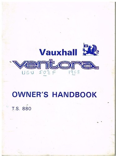 Vauxhall ventora 3300 - 3300, saloon