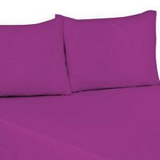 Polycotton Flat Sheet Bed Sheet Plain Dyed Percale Quality Flat Sheets All Sizes