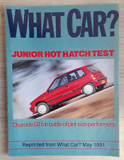 Daihatsu Charade GTti Road Test Brochure 1991