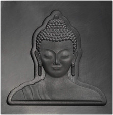 Large - Buddha Head 3D