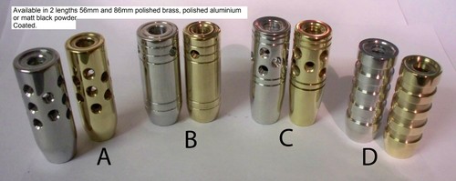Muzzle brakes various - muzzle,