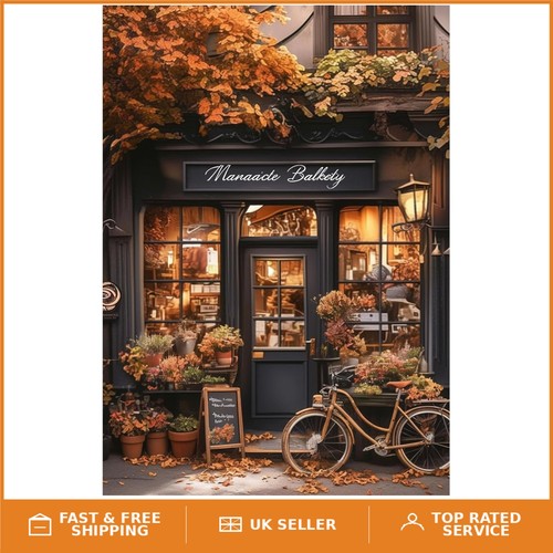 Retro cafe diamond painting - cafe,