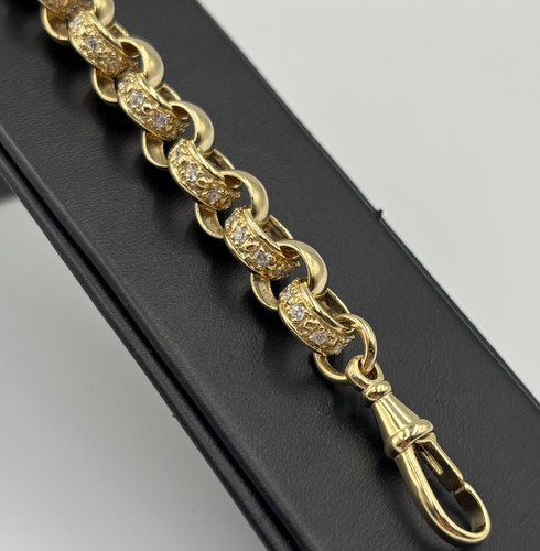 9ct gold silver cubic z - cubic,
