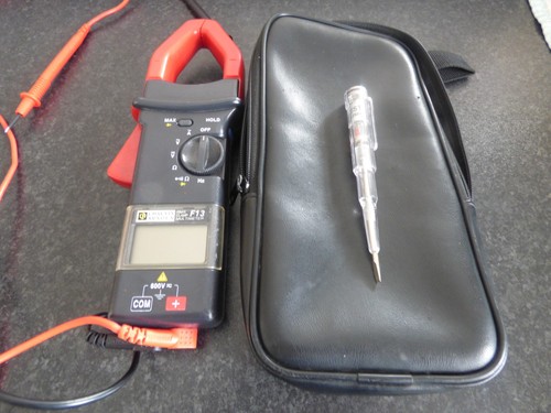 Clamp meter dc - meter, chauvin