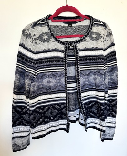 Atmosphere y2k print cardigan - atmosphere,