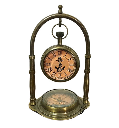 Victorian vintage desk clock - desk,