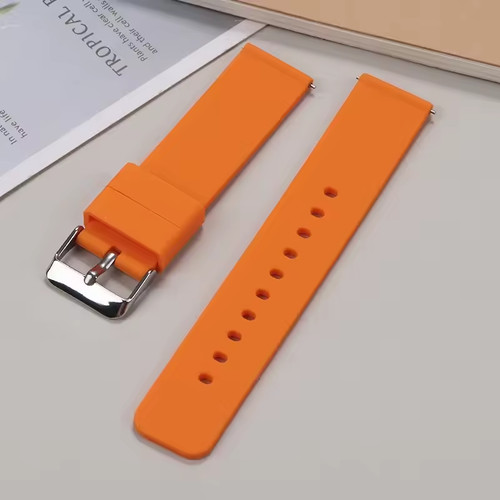 Silicone rubber watch strap - rubber,