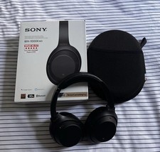 Sony WH-1000XM3 Wireless Headphones + carry case + box + cable