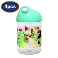 Glass Jar Airtight Green