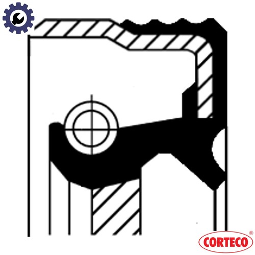 Shaft seal crankshaft - shaft,