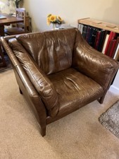 High Back Leather Chair From