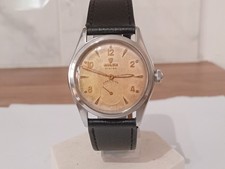1950 GENTS STEEL ROLEX OYSTER PRECISION ADJ. 7 POSITIONS CHRONOMETER  REF.4499.