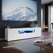 Modern White 180cm High Gloss