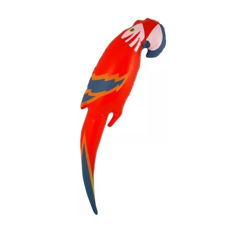 48cm inflatable red parrot - 48cm,