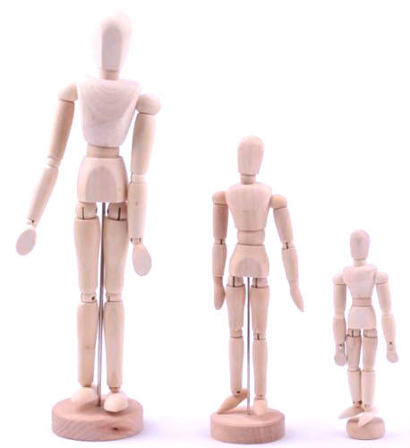 Assorted size artists - 3,