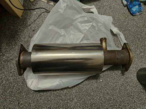 Exhaust decat pipe with - with, o2