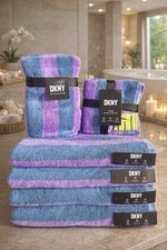 10 PC DKNY Towels (4) & Hand