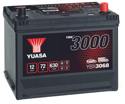 Yuasa car battery 12v 72ah - yuasa,