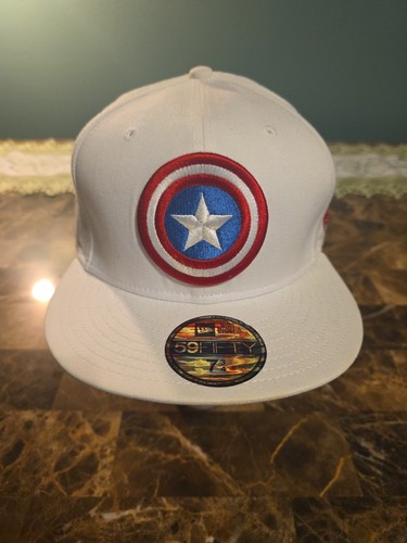 Captain america 59fifty white - america,