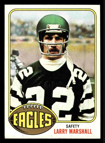 1976 topps larry marshall - topps,