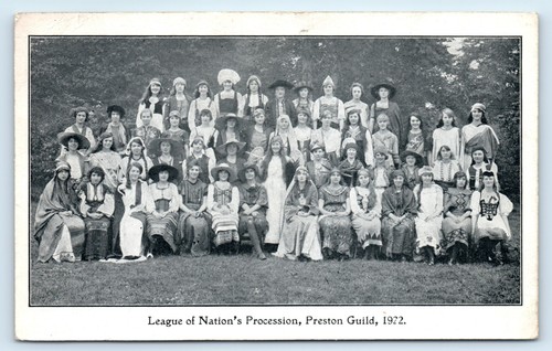 Postcard preston league - preston,