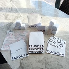 PANDORA BOXES AND BAGS - 7 CHARM RING BOXES/ 2 ENVELOPES/4 SMALL BAGS/1 MINI BAG