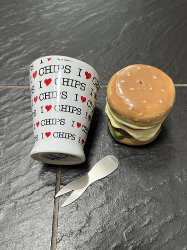 Heinz ceramic chips - chips, holder