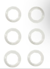Pack Of 6 collar rings For