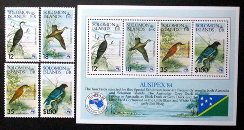 Solomon islands 1984 - 1984, birds